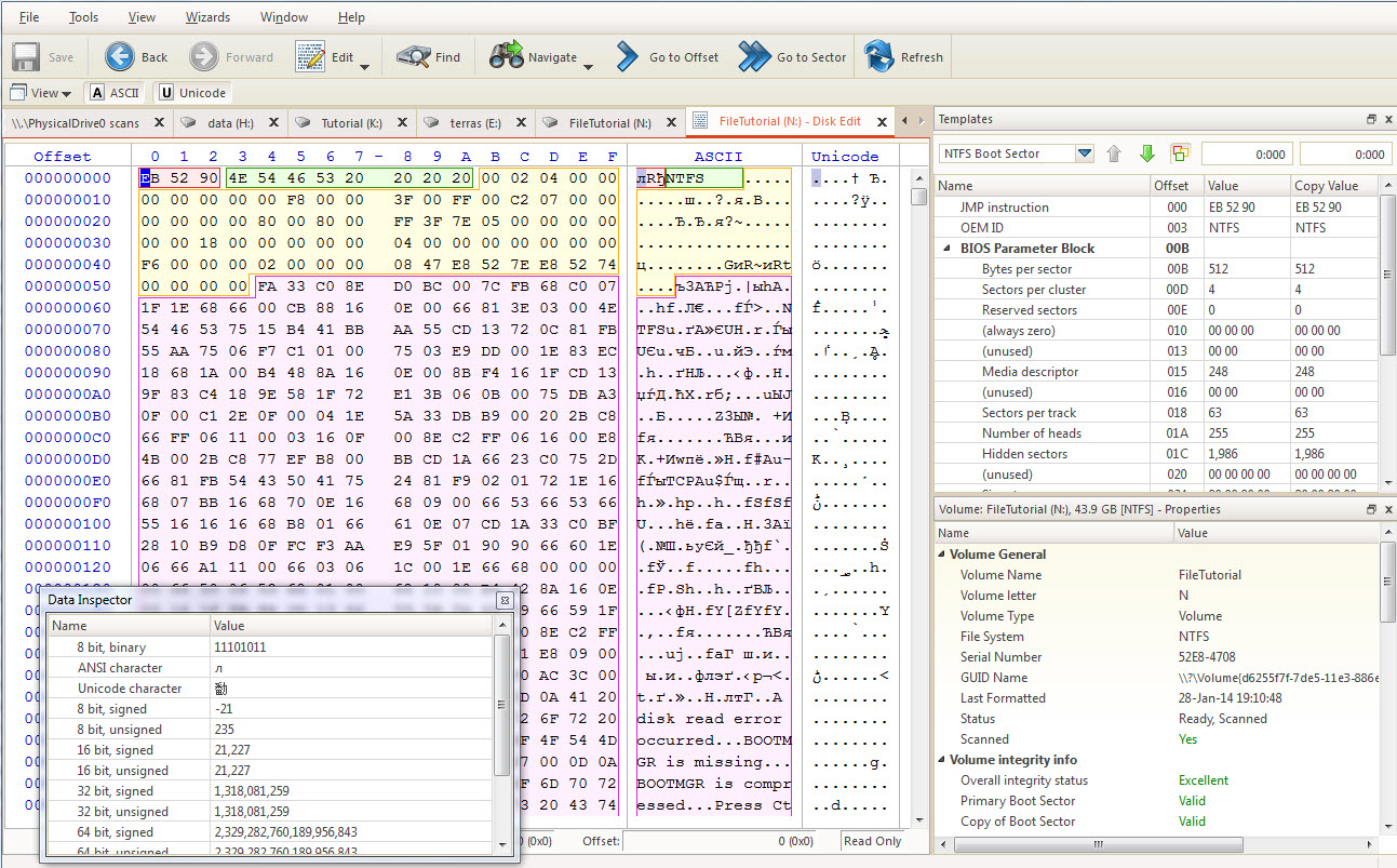 Screen shots Media files