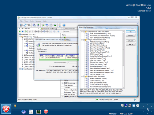 Undelete Enterprise bootdisk