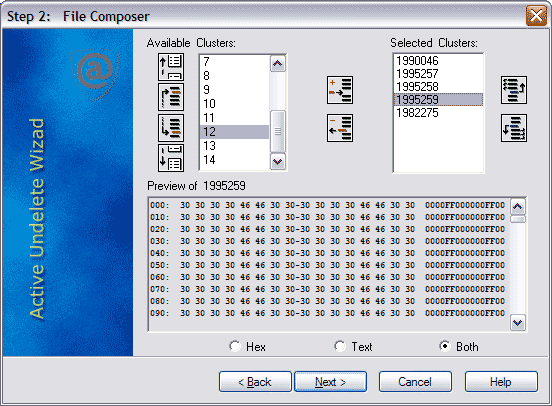 File Composer Screen