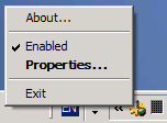 context menu