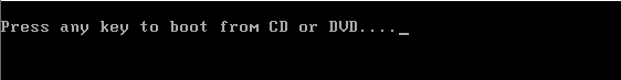 Booting from CD/DVD